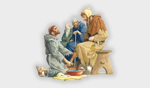 Francesco, i frati e i lebbrosi