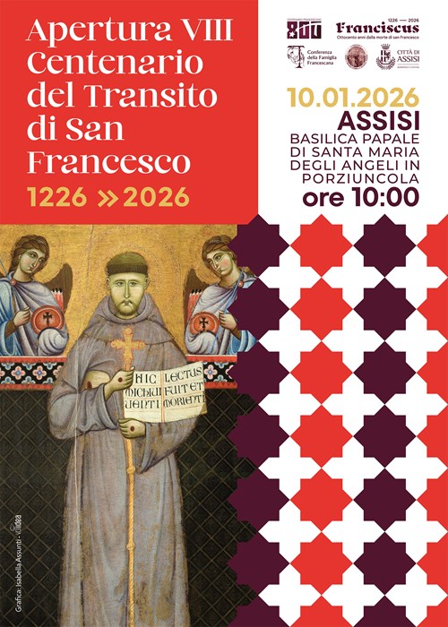 Apertura dell'VIII Centenario del Transito di San Francesco (1226-2026)