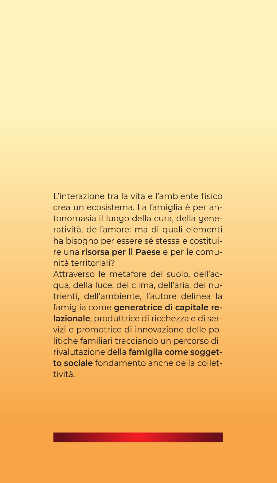 Rivoluzione Famiglia - Un ecosistema per il futuro