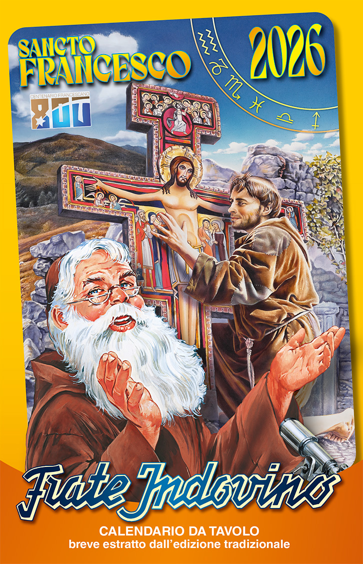 2026 - Calendario da tavolo Sancto Francesco (5 copie)