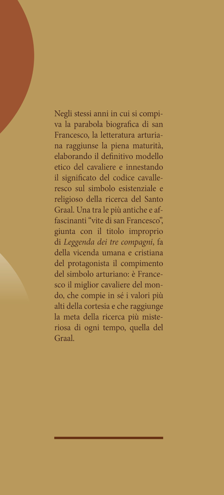 Francesco, Lancillotto, il Santo Graal